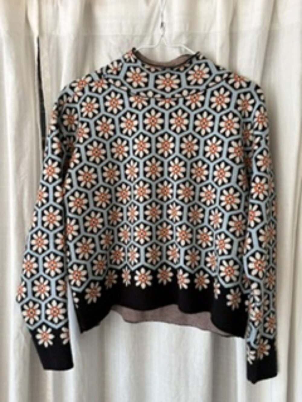 Anthropology Maeve Mock-Turtleneck Sweater